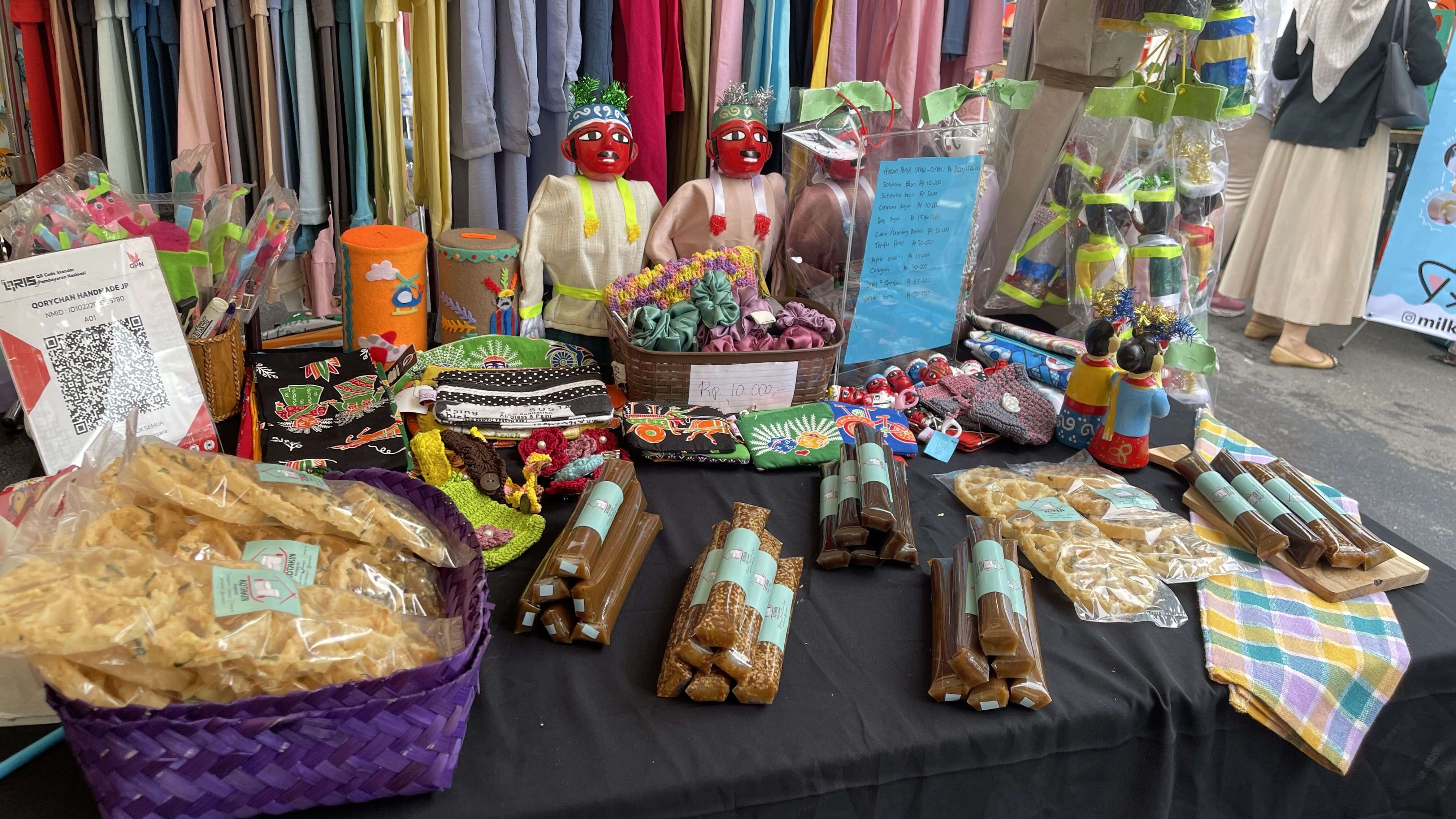 produk umkm binaan saat bazaar ybkb